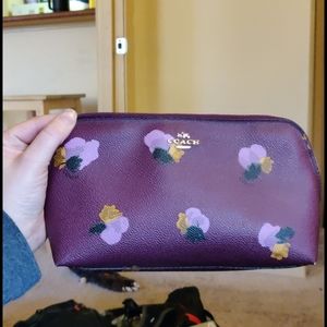 Coach makeup bag